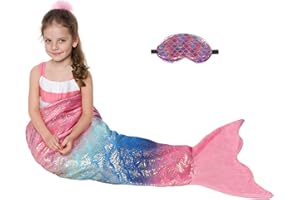 Catalonia Classy Koc w kształcie ogona syreny, płetwy, koc na sofę, na wszystkie pory roku, śpiwór polarowy, do domu, na zewnątrz, 155 x 51 cm