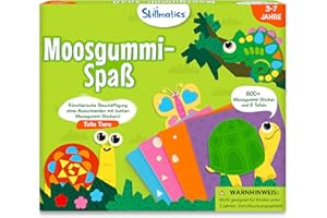 Skillmatics Kunstaktivität - Spaß mit Schaumstoff Tiere, Schmutzfreie Aufkleberkunst für Kinder, Bastelsets, kreative DIY-Aktivitäten, Geschenke für Jungen und Mädchen im Alter von 3, 4, 5, 6, 7