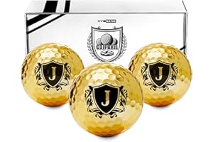 CybGene Golf Gifts for Men Unique, Personalised Coloured Golf Balls, Cool Accessories for Golf Lovers, Golfers, for Birthday and Christmas