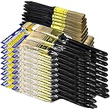 30 Piece Great Value Multi use(3INCH 2INCH 1.5INCH 1.5ANGLE SASH 1INCH) Paint Brush,Paint Brushes,Paint Brushes Set for Home 
