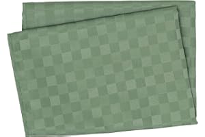 PARAMAISON Tovaglia Rettangolare Damina, Tinta Unita, Antimacchia, Impermeabile, Tavola da Pranzo Cucina Giardino, 8 Posti 140 x 220 cm