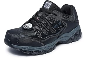 Skechers Cankton-U Mens Industrial Sneaker Shoes , Brown , 39.5 EU