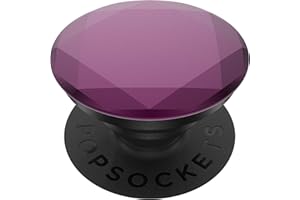 Popsockets PopGrip - Soporte y Agarre para Teléfonos Móviles y Tabletas con un Top Intercambiable - Metallic Diamond Mystic Violet