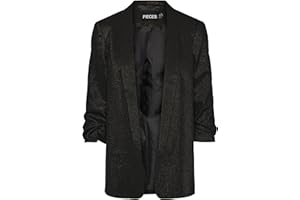 PIECES Pcbosella Blazer 3/4 Glitter Noos Femme