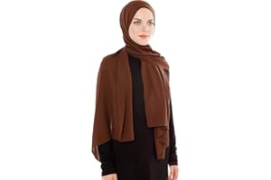 Ayisah Selda - Hijab Scarf for Women - Chiffon Hijab Head Scarf - Muslim Headscarf - Headwrap for women, Hijabs Scarves – Feels like Silk Hijab, Premium Turkish Quality