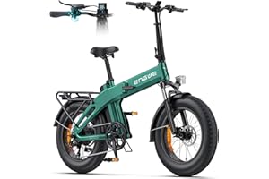 ENGWE Bicicletta Elettrica Pieghevole, Batteria Da 48 V 13,5Ah Con Autonomia Fino A 120km, Sensore Di Coppia Con Freni Idraulici E App Per Ogni Tipo Di Terreno, EP-2 3.0 BOOST