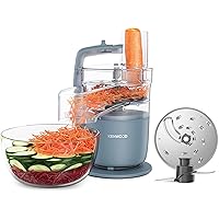 Kenwood, MultiPro Go FDP22.​130GY, Food Processor, for Chopping, Slicing, Grating, Pureeing and Kneading Dough, with Express 