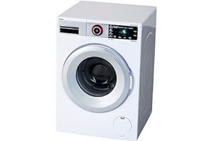 Theo Klein 9213 Bosch Waschmaschine | Vier Waschprogramme und Originalgeräusche | Funktioniert mit und ohne Wasser | Spielzeug für Kinder ab 3 Jahren