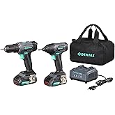 Amazon-Marke: Denali by SKIL, Schlagschrauber-Kombination, 18 Volt (20 V max.), inklusive zwei 2,0 Ah Lithium-Akkus und Ladeg