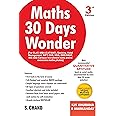 Maths 30 Days Wonder (3rd Edition) for CLAT, MBA CAT MAT, Banking, CDS, NDA, GRE GMAT, Management & Other Competitive Exams | Quantitative Aptitude | Vedic Math | Short Tricks | Question Bank - 2025