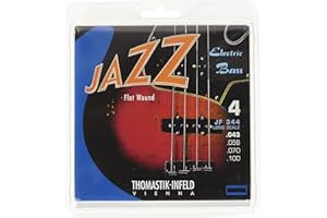 THOMASTIK-INFELD Thomastik Saiten für E-Bass Jazz Bass Flat Wound Satz JF344 4-string long scale 34"