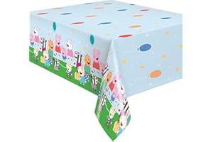 Nappe en plastique Peppa Pig (137,2 x 213,4 cm)