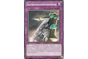 KONAMI - MP17-DE113 - Zerstörungsschwerterinnerung - Common - DE - im Set mit Ultrapro Toploader - Yugioh