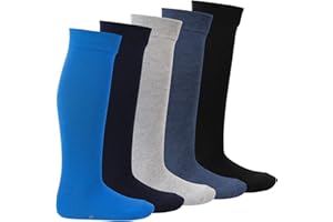 Footstar EVERYDAY! - Calza al ginocchio KIDS - 5 paia di calze lunghe bambino - in cotone