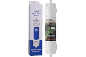 Magic Water Filter WSF-100 | Filtro dell’Acqua per Frigorifero Samsung - Cartuccia filtrante Acqua Esterno per frigo Americano - Filtro WSF100