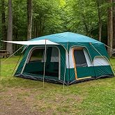Nasmodo 3-5 Person Camping Tent for Adults Waterproof O...