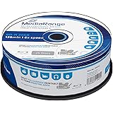 MediaRange MR515 BD-R 25Go 25pièce(s) disque vierge Blu-Ray - Disques vierges Blu-Ray (BD-R, 120 mm, 25 Go, Blanc, 6x, Boîte 