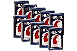 HENNÉ Patchouliworld Hennedrog Henna Mahagonirot Henne - El Cahira , 90 G (1Er Pack)