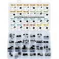 70 Stück 14 Werte Spannungsregler Sortiment – L7805, LM317, Transistor IC Kit, Box
