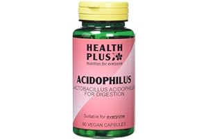 Health Plus Acidophilus Probiotic Digestive Health Supplement - 90 Capsules