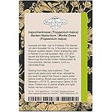 Große Kapuzinerkresse (Tropaeolum majus) 10 Samen eßbare Blüten