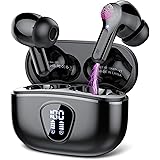 Cuffie Bluetooth, Auricolari Bluetooth 5.3 Stereo HiFi con 4 HD Mic, Cuffie Wireless In Ear ENC Cancellazione Rumore, 40 Ore 