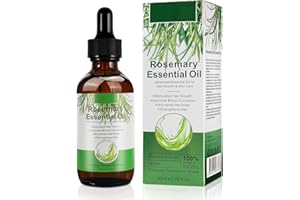 find back Huile Essentielle de Romarin pour la Croissance des Cheveux, , des Sourcils et des Cils, pousse cheveux huile, Traitement Contre la Perte de Cheveux,60 ml