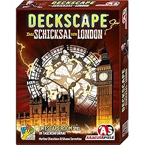 Abacus Spiele Deckscape - Raub in Venedig | Kartenspiele