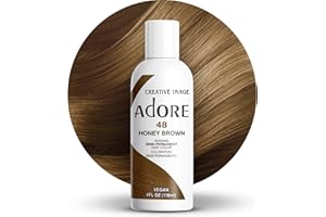 Adore Shining Semi Permanent Hair Colour, 48 Honey Brown