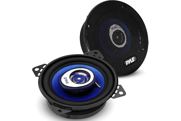 Pyle Haut-Parleurs Voiture 16,5 cm Paire – Coaxiaux Triaxiaux 3 Voies, 180W RMS Audio Puissant, Son Clair et Équilibré, Installation Universelle