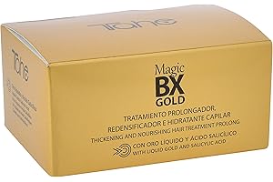 Tahe Magic BX Gold długo utrzymująca się nawilżająca kuracja do włosów, 5 ampułek, 50 ml
