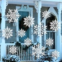 Hogardeck Metal Snowflake Christmas Wall Decor - Sparkling Crystal Accents For Indoor/Outdoor - View #14