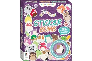 Kaleidoscope Sticker Bomb Squishmallows