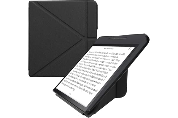kwmobile Étui Compatible avec Kobo Forma Coque - Étui à Rabat magnétique Tablette eReader Similicuir - Noir