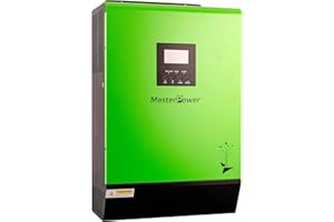 Master U-Power Hybrid-Wechselrichter PMS Top 5000 W 48 V MPPT 80 Ah Parallelisierbar 6000 W in Panels