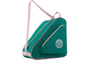 HEXIFUL Skate Bag for Ice, Inline, Roller & Quad Skates - Kids & Adults