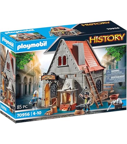Grande Table Playmobil Médiévale - Accessoire Pour Château, Maison - Moyen Âge - Occasion