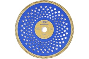 HERZO Professional Diamond Cutting Disc 230 mm Premium Diamond Cutting Disc for Tile and Porcelain Stoneware