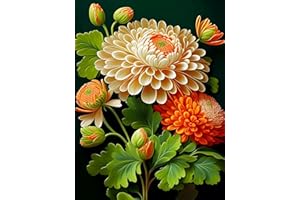 KUIZHEN Diamond Painting, 5D Diamant Painting Bilder, DIY Cross Stickerei Malerei Kits,Wohnzimmer Schlafzimmer Büro Wand Und Eingang Dekoration(30x40cm/12x16 Zoll)