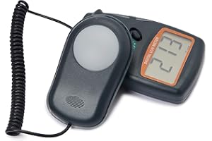 Beslands Digital Luxmeter Light Measurement Lighting Meter LX1010B 0-50000 Lux with High Accuracy, Fast Response and Data Hold