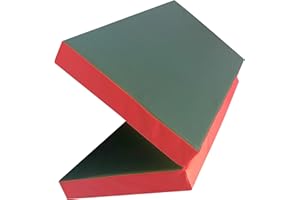 NIRO SPORT NiroSport Materassino da Ginnastica 100 x 100 x 8 cm tappetino da ginnastica tappetino sportivo tappetino pieghevole morbido tappetino pieghevole letto per gli ospiti