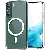 Ehr. Samsung Galaxy S21 FE Uyumlu Kamera Korumalı Magsafe Wireless Şarj &Ouml;zellikli Şeffaf Kılıf (Şeffaf, Samsung Galaxy S21 FE