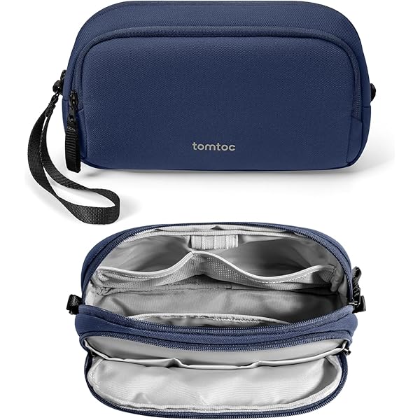 Teskyer Organizer Cavi Da Viaggio - Borsa Impermeabile Guscio Rigido 14x22x6.5cm - Foto 12