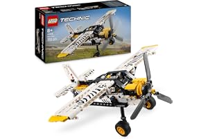 LEGO Technic Bushflygplan 42198 | Leksak för barn från 8 år, tekniskt bygge med rörliga delar, leksaksflygplan, present, 333