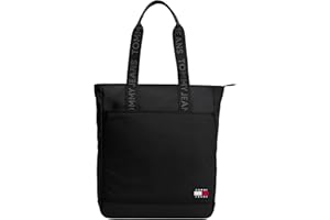 Tommy Jeans Herren Shopper Daily Tote Bag Tasche, Schwarz (Black), Einheitsgröße