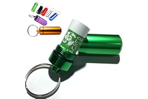 AllCachedUp Bison Tube Geocache Geocaching Waterproof Container with waterproof Log Sheet