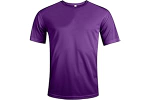 MKR Quick Drying Breathable Cooling Short Sleeve Sports T-Shirt with UPF40+ Sun UV Protection