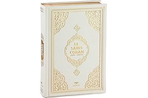 Imani Aksa Saint Coran Arabe Francais Traduit et annoté en français et Un Tapis prière Musulman Offert (Blanc)