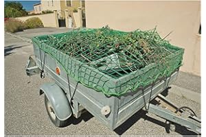 WERKA PRO Filet 130x180cm pour remorque, verte