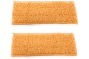 KNIWELSHOP 2 Stück Nass, Feucht oder Trocken Wischtücher (frei wählbar) Microfaser Pads, Tücher passend für Staubsauger Braava Jet 240, 241, 250 waschbar (Damp, Feucht)
